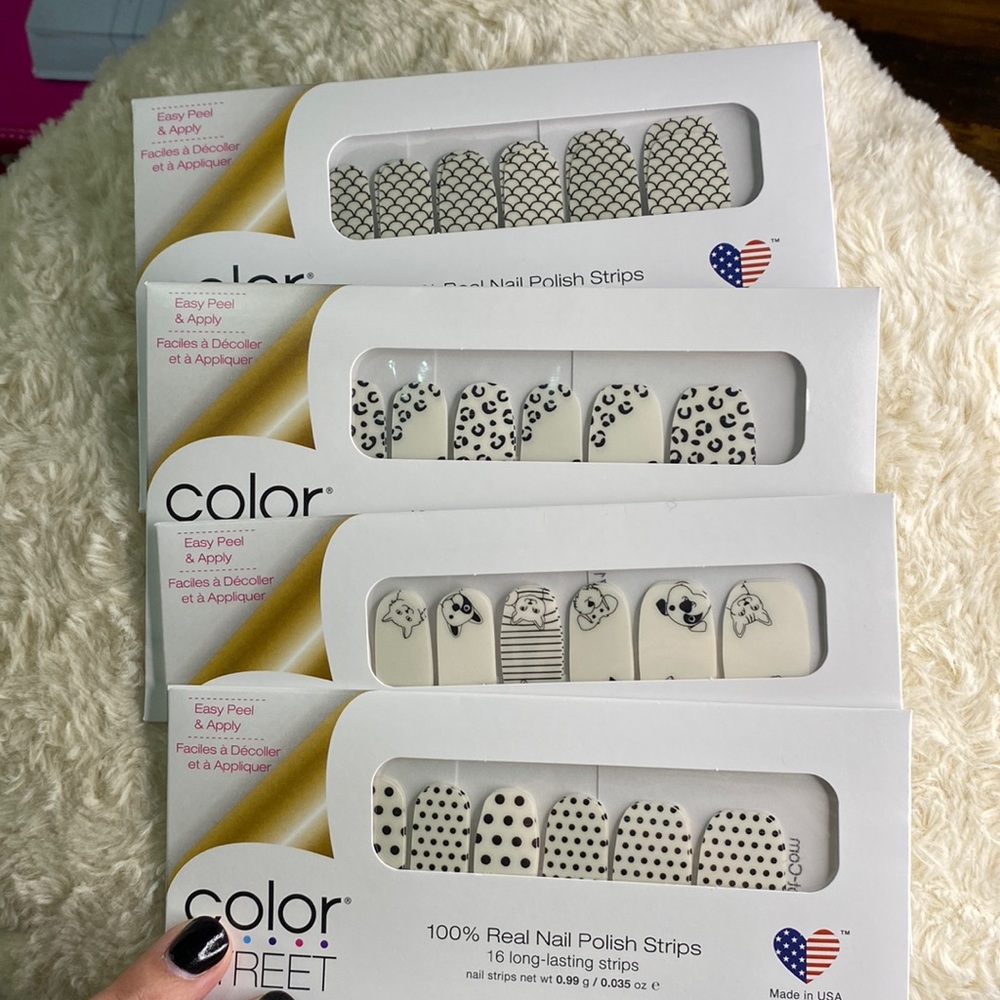 Color Street Nail Strips, Clear Overlay Bundle
